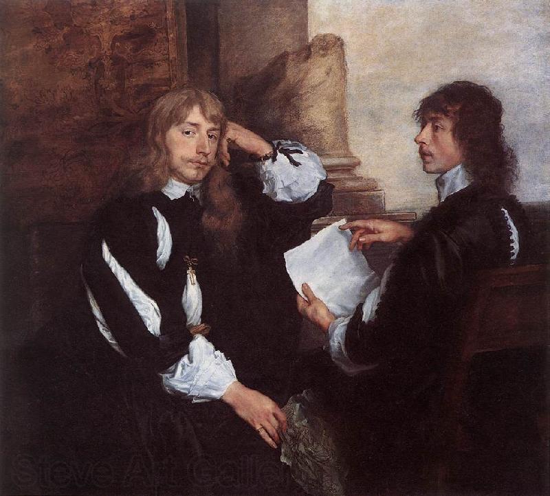 DYCK, Sir Anthony Van Thomas Killigrew and William, Lord Croft fgjh Germany oil painting art